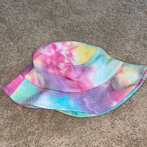Tie dye pretty little thing bucket hat